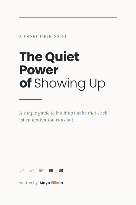 The Quiet Power of Showing Up (eBook)